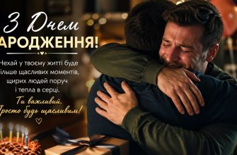 Привітання з Днем народження чоловікові до сліз картинка
