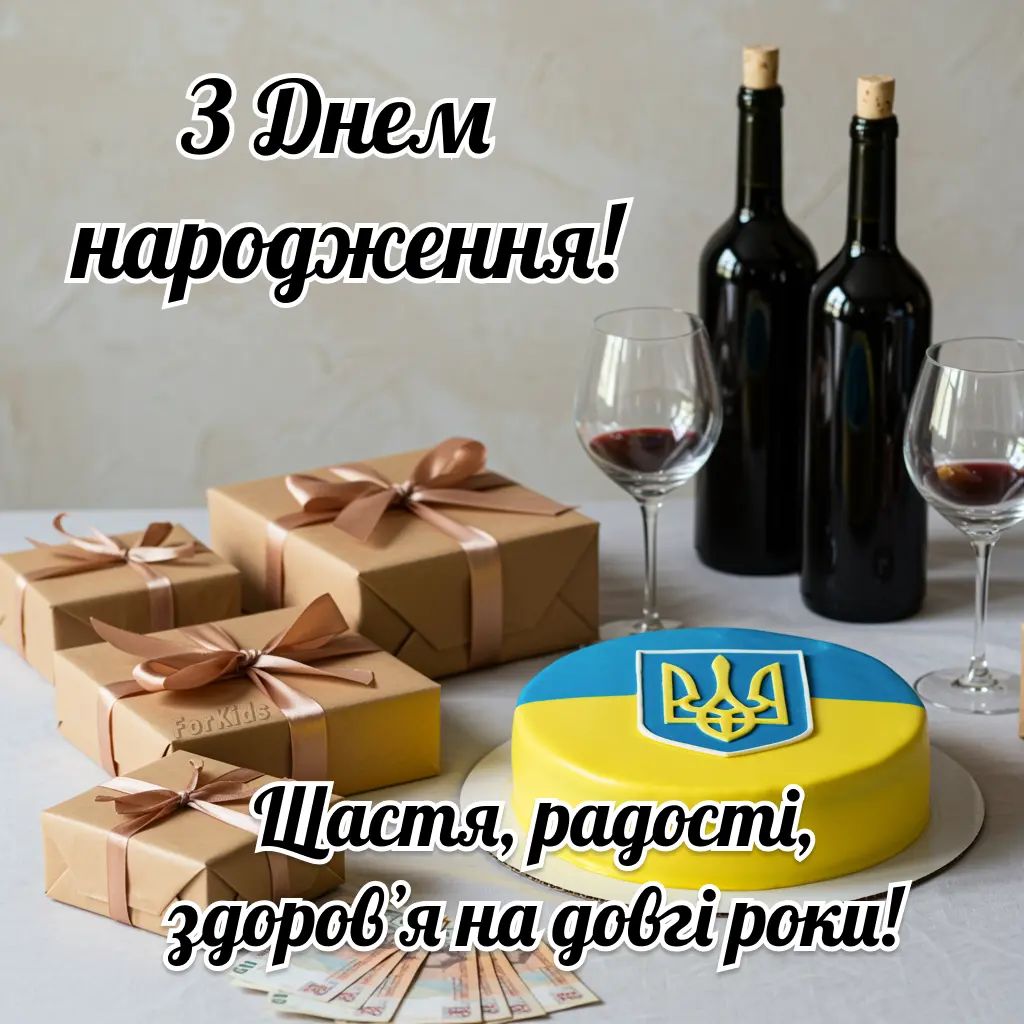  Привітання з Днем народження другу своїми словами картинка 3